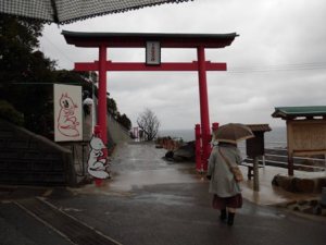 元乃隅稲成神社の景色1