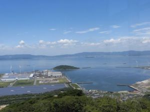 蔵王山展望台からの景色2